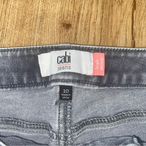 CAbi high skinny jeans, sz 10 - Picture 6 of 8